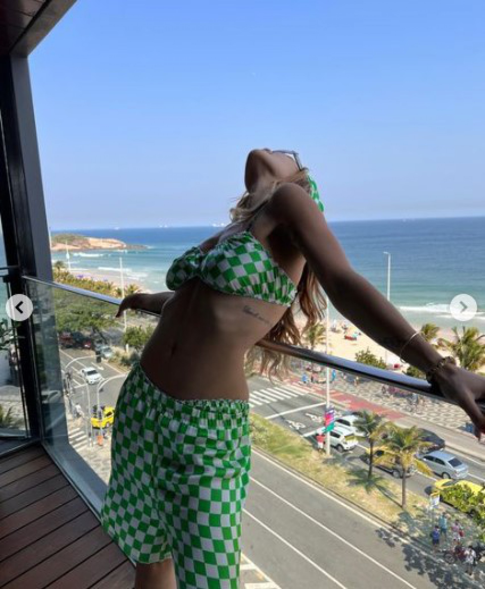 Rita Ora aproveita últimos dias no Rio de Janeiro - Reprodução Internet