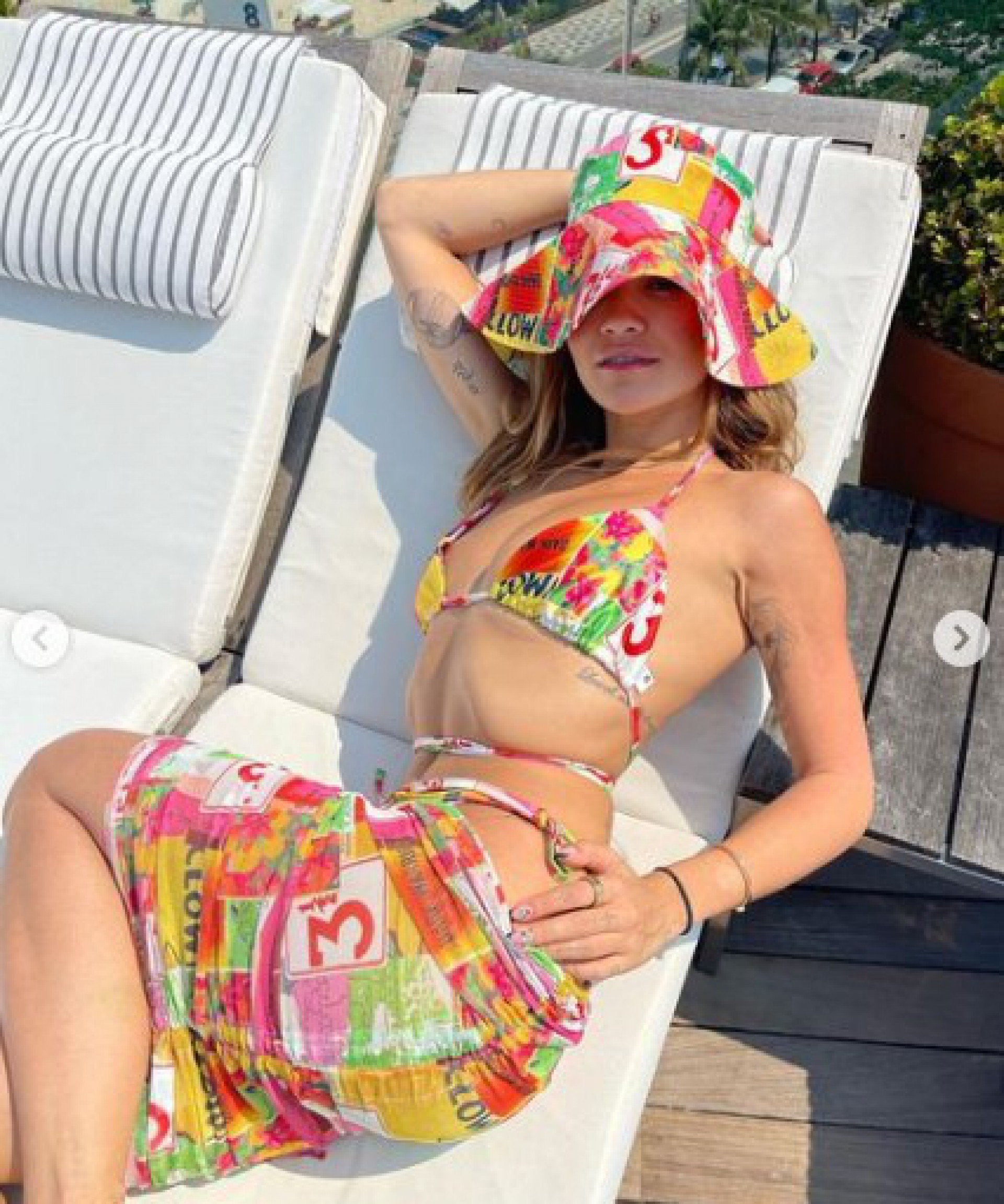 Rita Ora aproveita últimos dias no Rio de Janeiro - Reprodução Internet