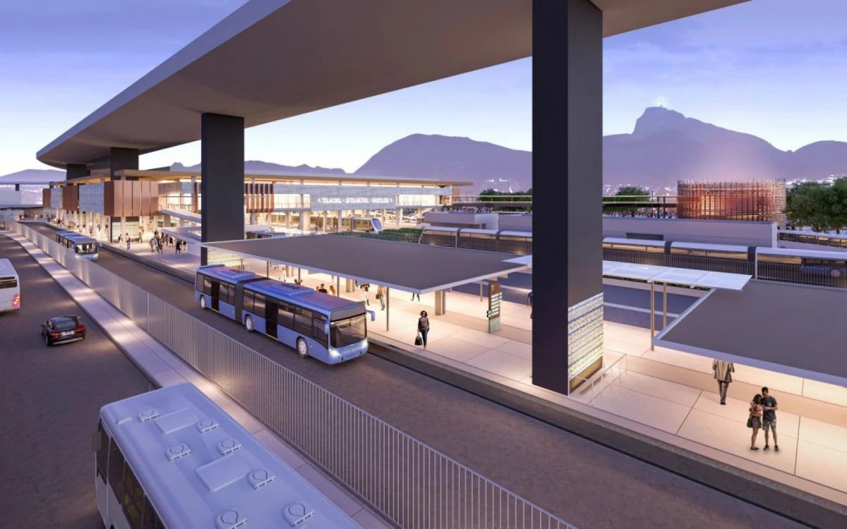 Obras do Terminal Gentileza devem ser finalizadas no final de 2023 - Beth Santos / Prefeitura do Rio