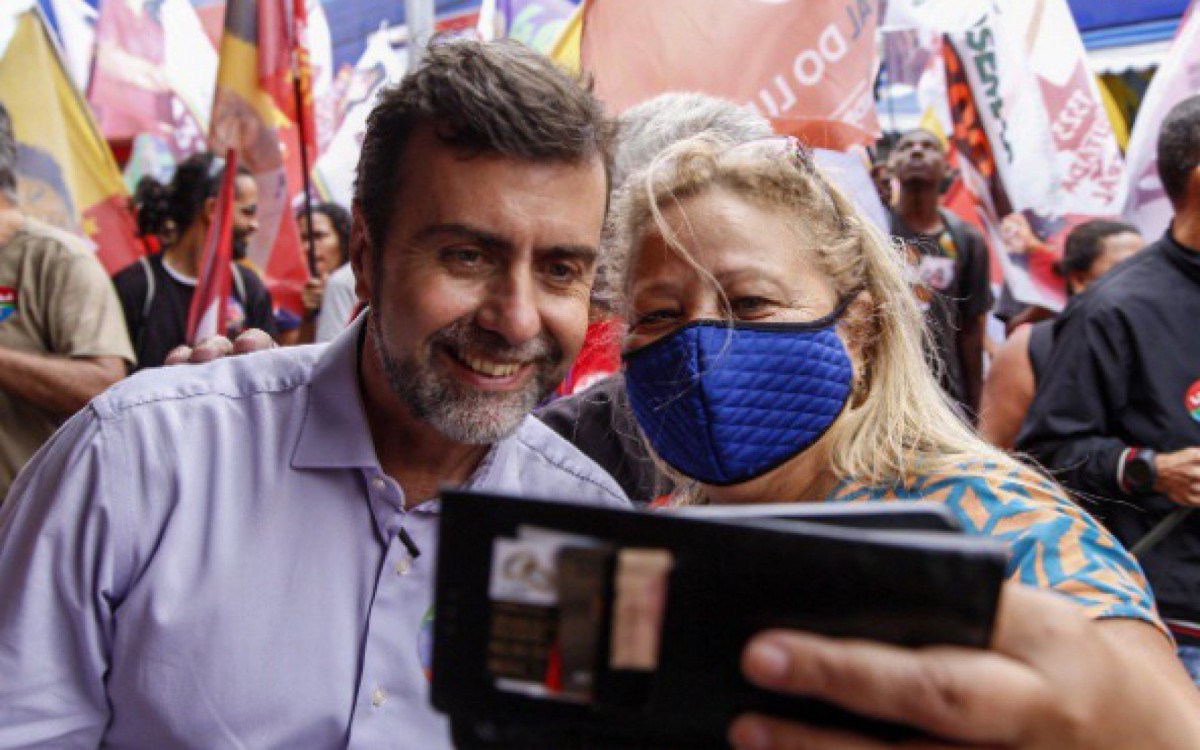 Deputado federal e candidato ao Governo do Estado Marcelo Freixo (PSB)