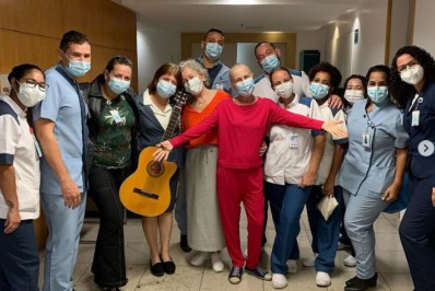 Após uma semana internada, Susana Naspolini recebe alta hospitalar: 'Vamos em frente'