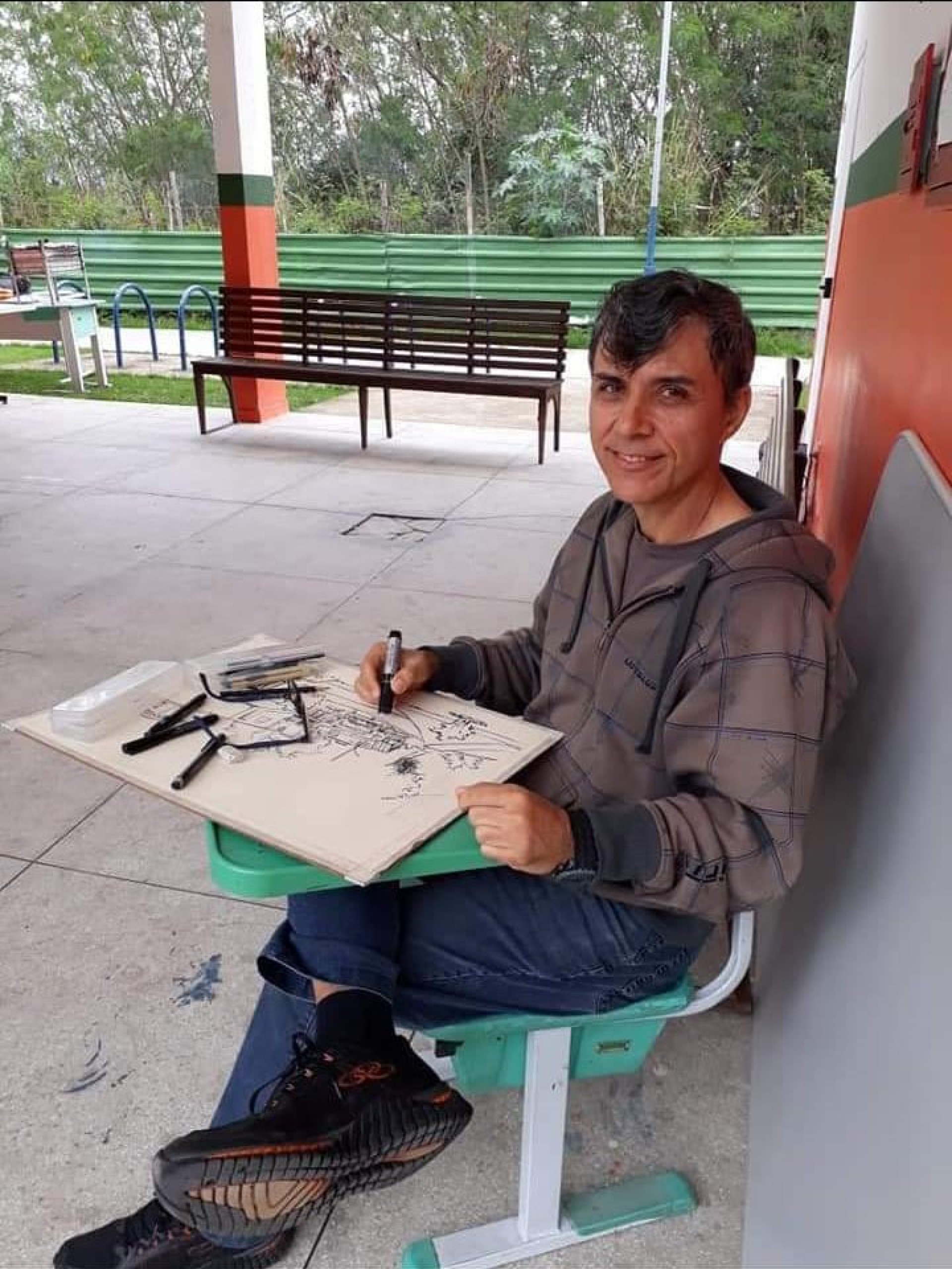 Poder&atilde;o participar pintores de Nil&oacute;polis e de outros locais tamb&eacute;m - Divulga&ccedil;&atilde;o