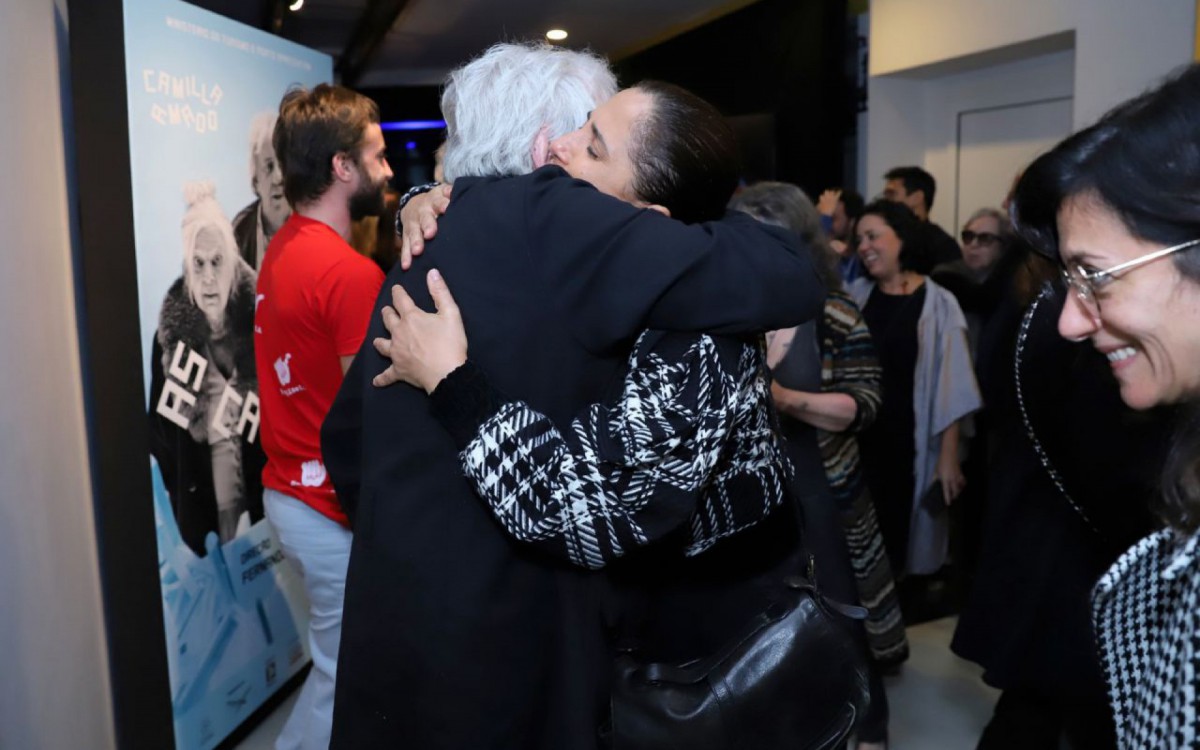 Camila Pitanga e Marco Nanini