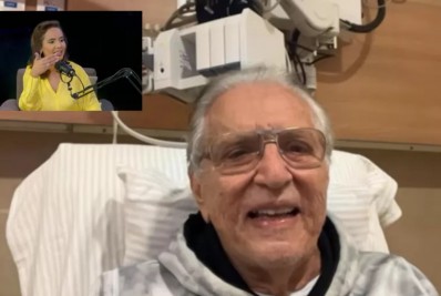 Carlos Alberto de Nóbrega é internado por problemas pulmonares