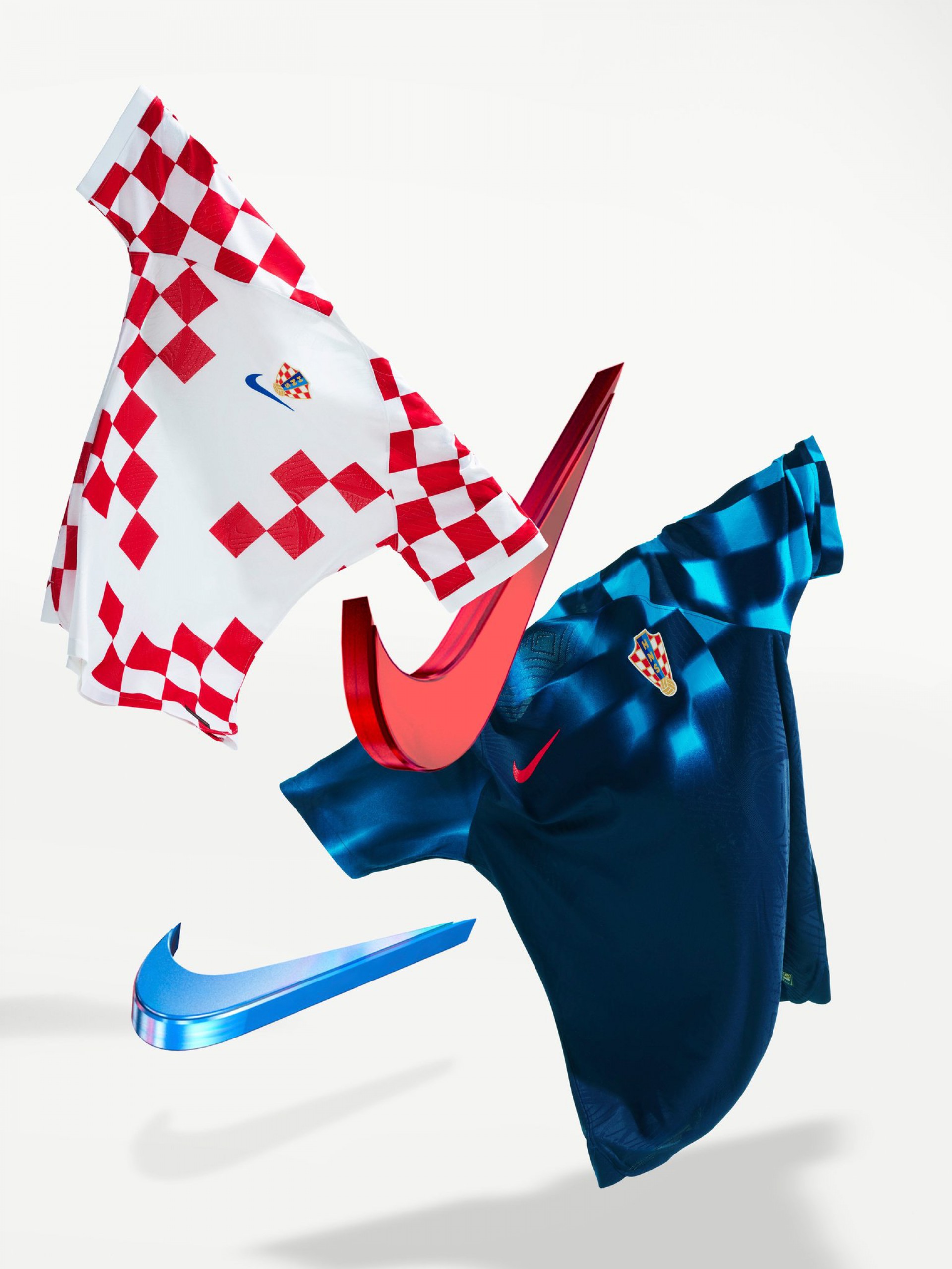 Imagem com a segunda camisa da Croácia - Divulgação