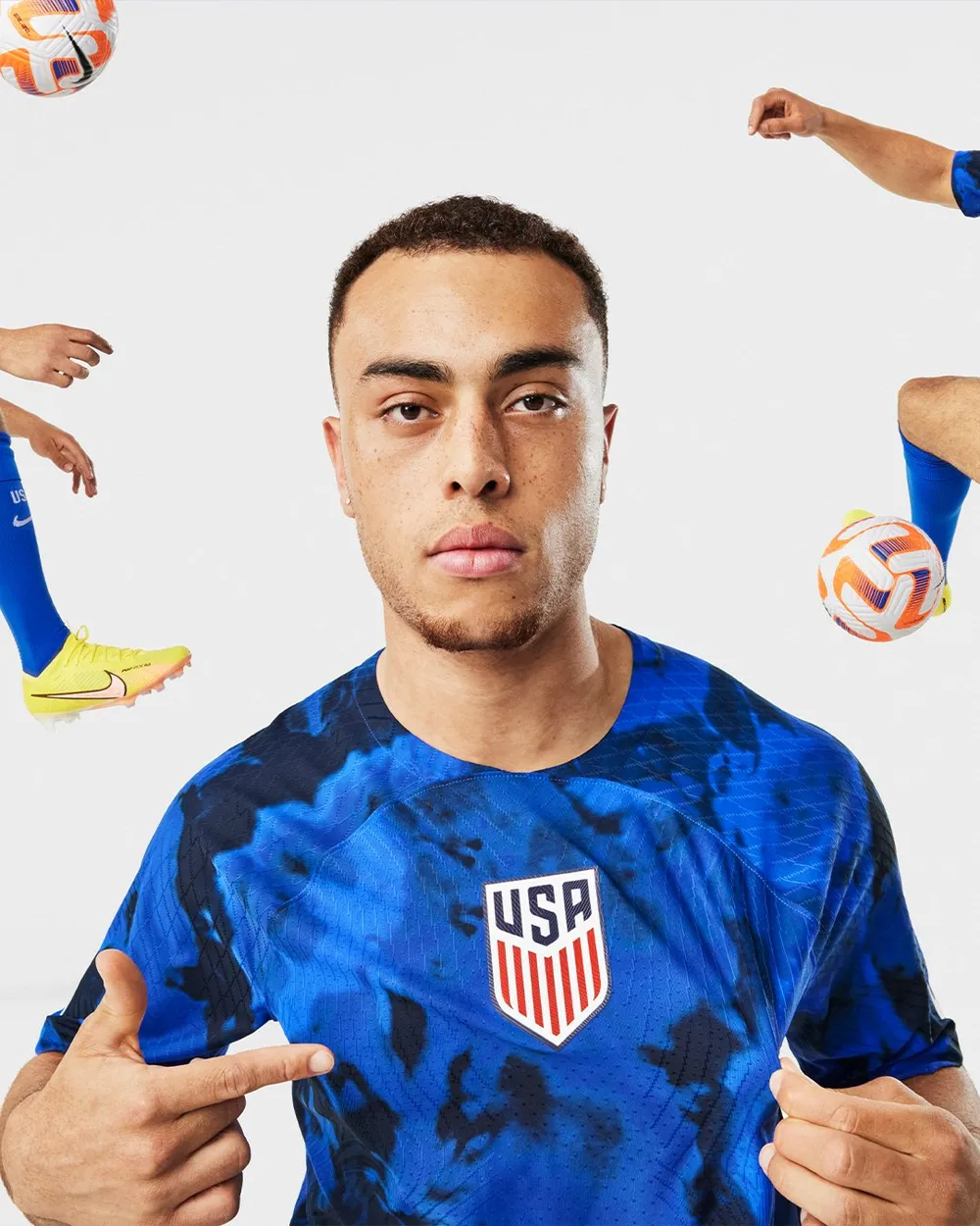 Uniforme alternativo dos americanos para a Copa - Divulgação