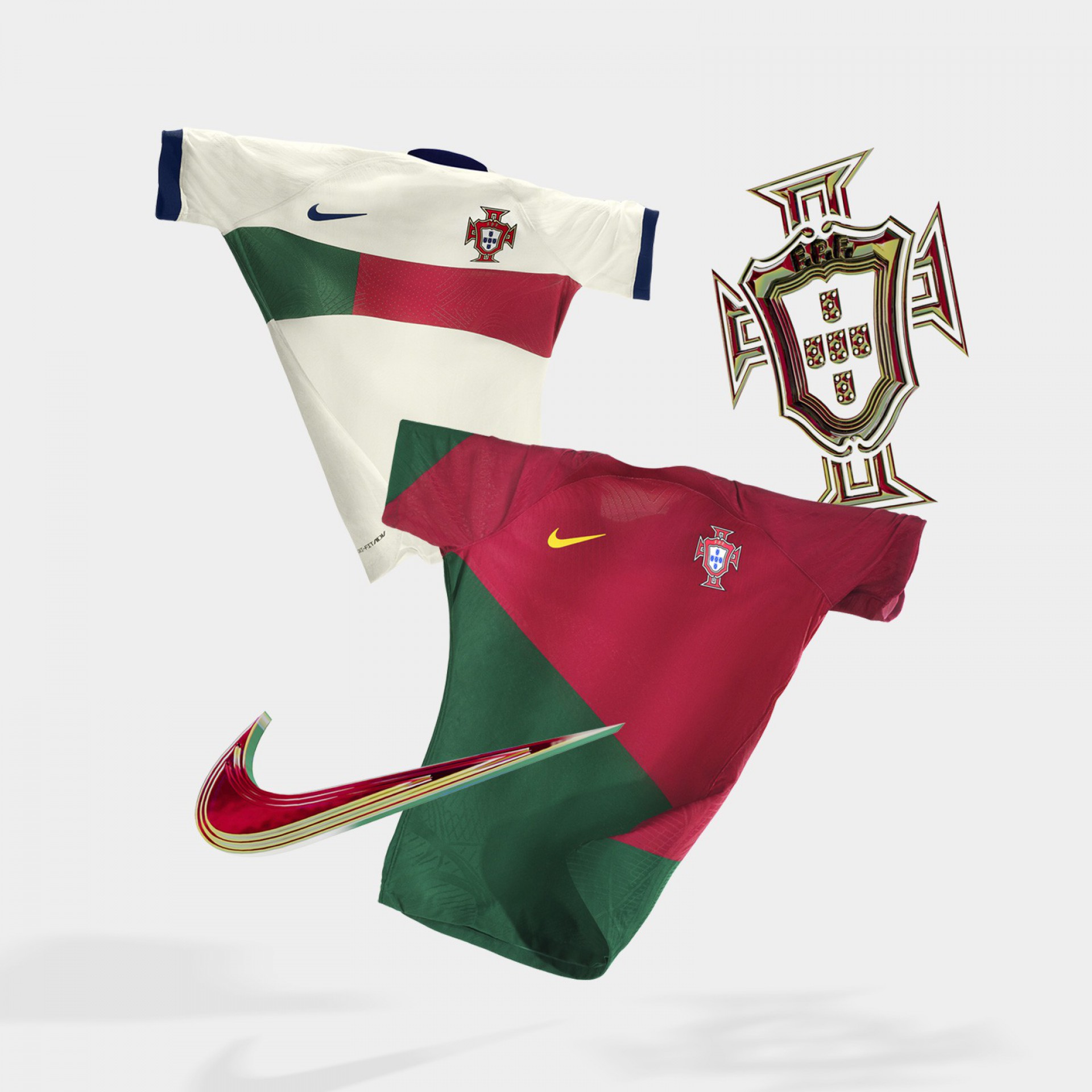 Uniformes da sele&ccedil;&atilde;o portuguesa fogem do tradicional