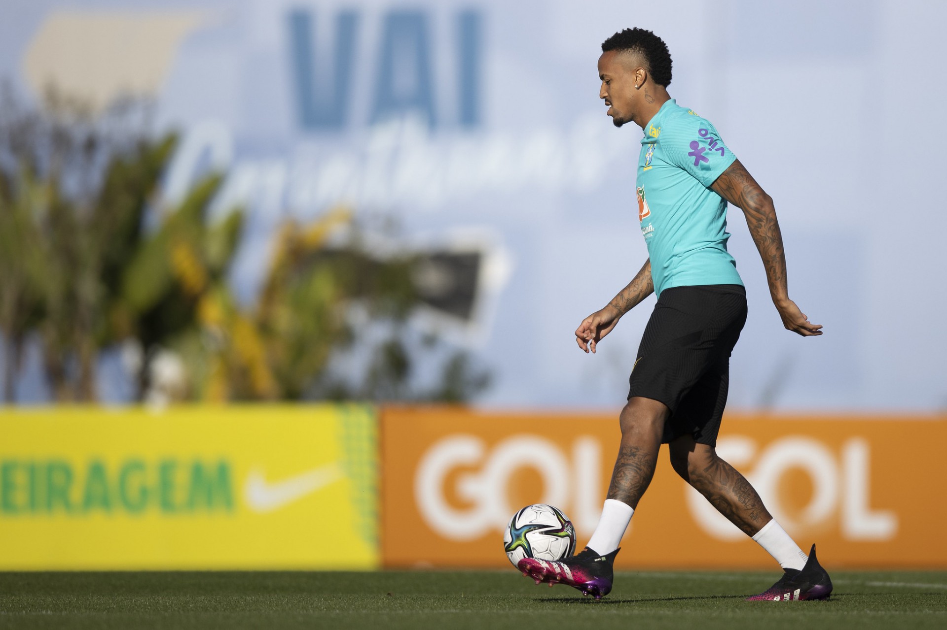 Eder Militão mais uma vez é opção para a zaga da Seleção em convocação - Lucas Figueiredo/CBF