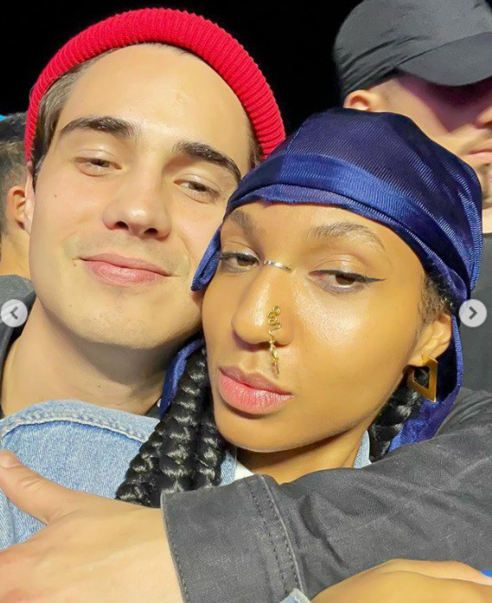 Danilo Mesquita e a namorada, Domenica Dias - Reprodução do Instagram