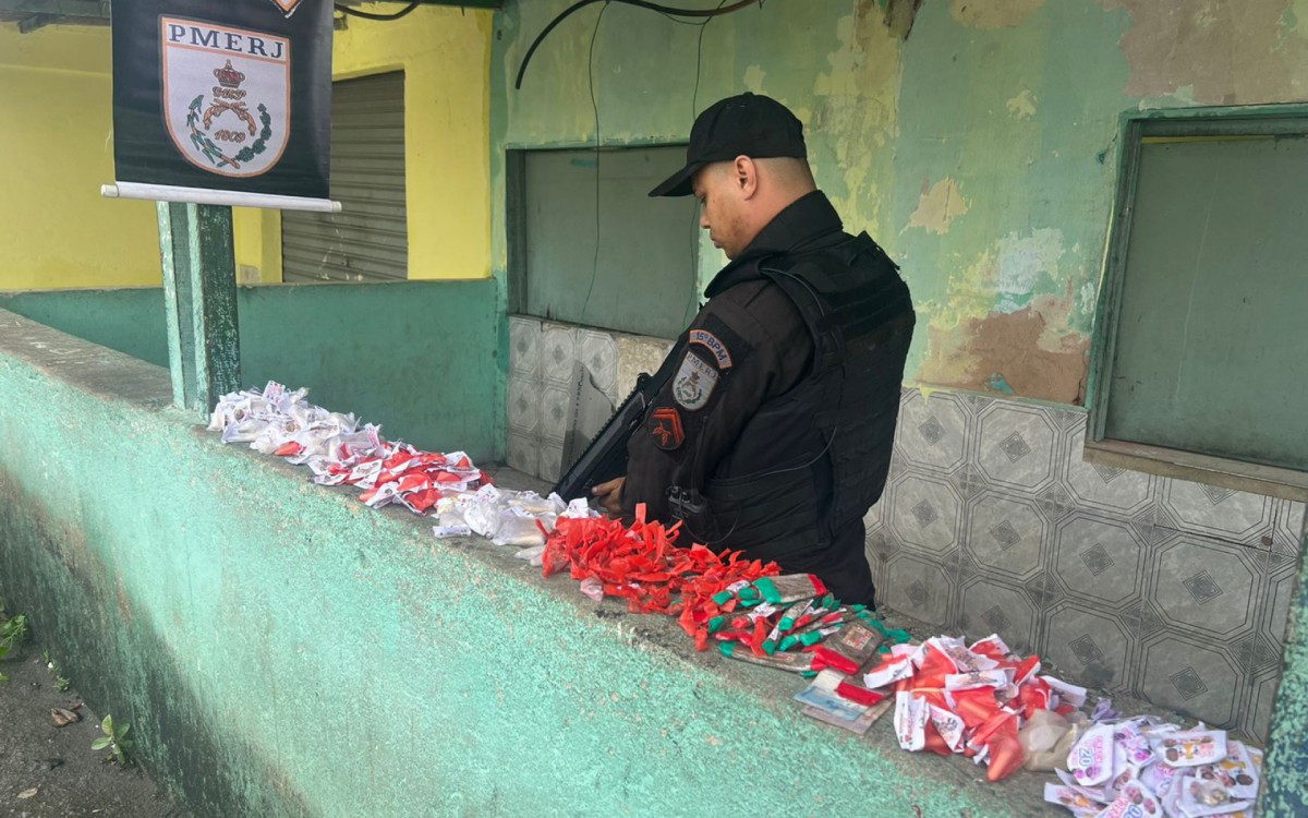 Suspeito foi preso e drogas apreendidas na comunidade Ana Clara