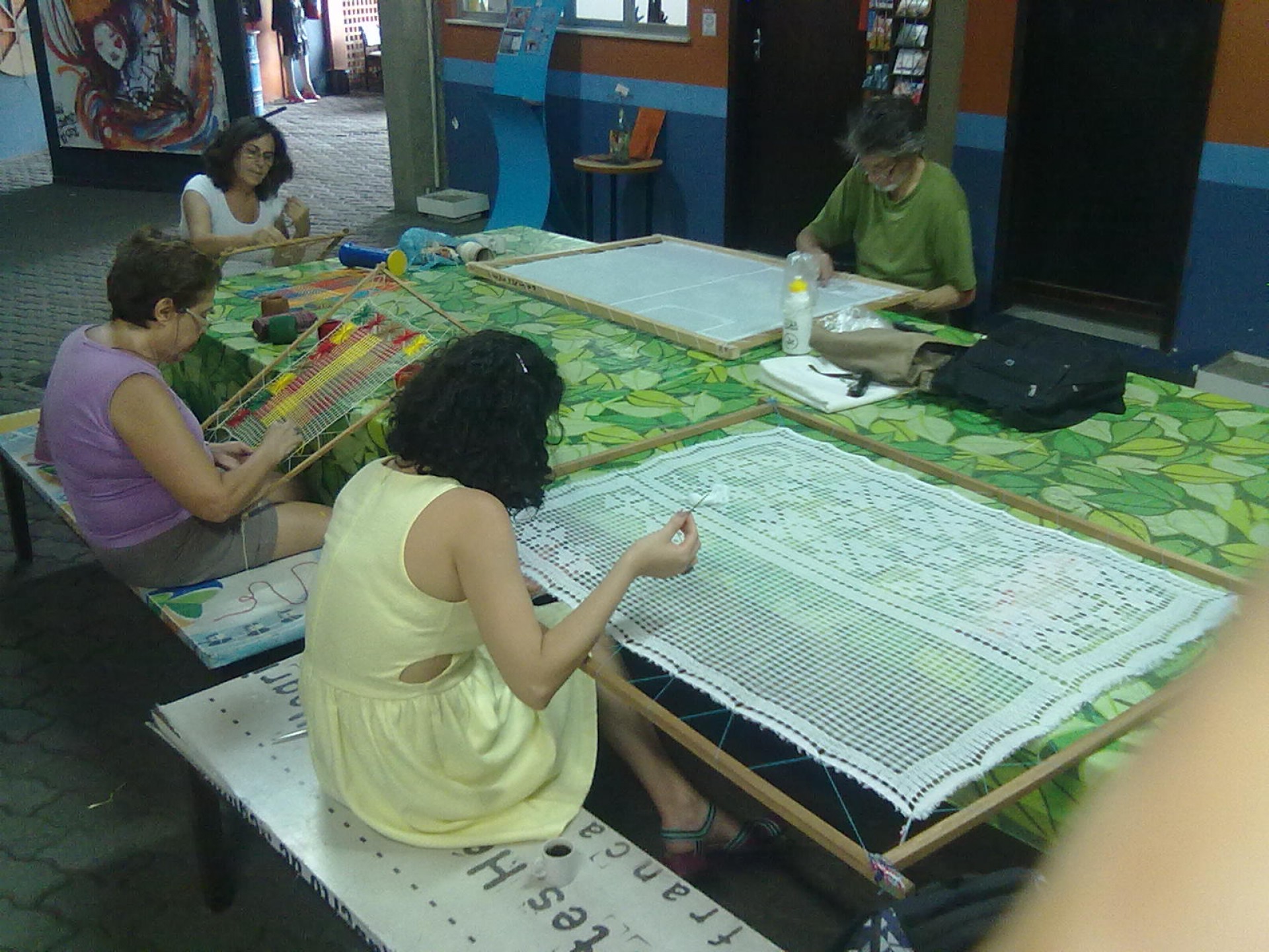 Peças de renda de Dona Conceição são expostas em exibição - Divulgação