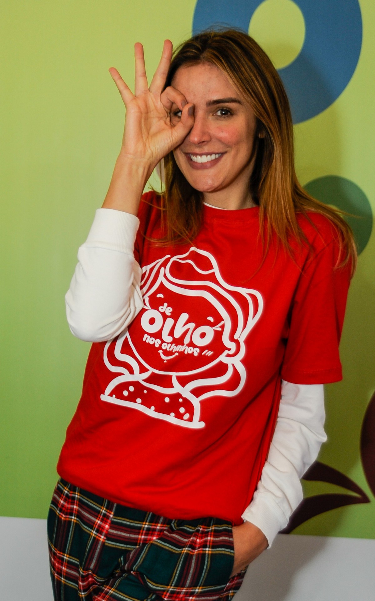 Rafa Brites apoiou a campanha lan&ccedil;ada por Tiago Leifert e Daiana Garbin sobre c&acirc;ncer ocular