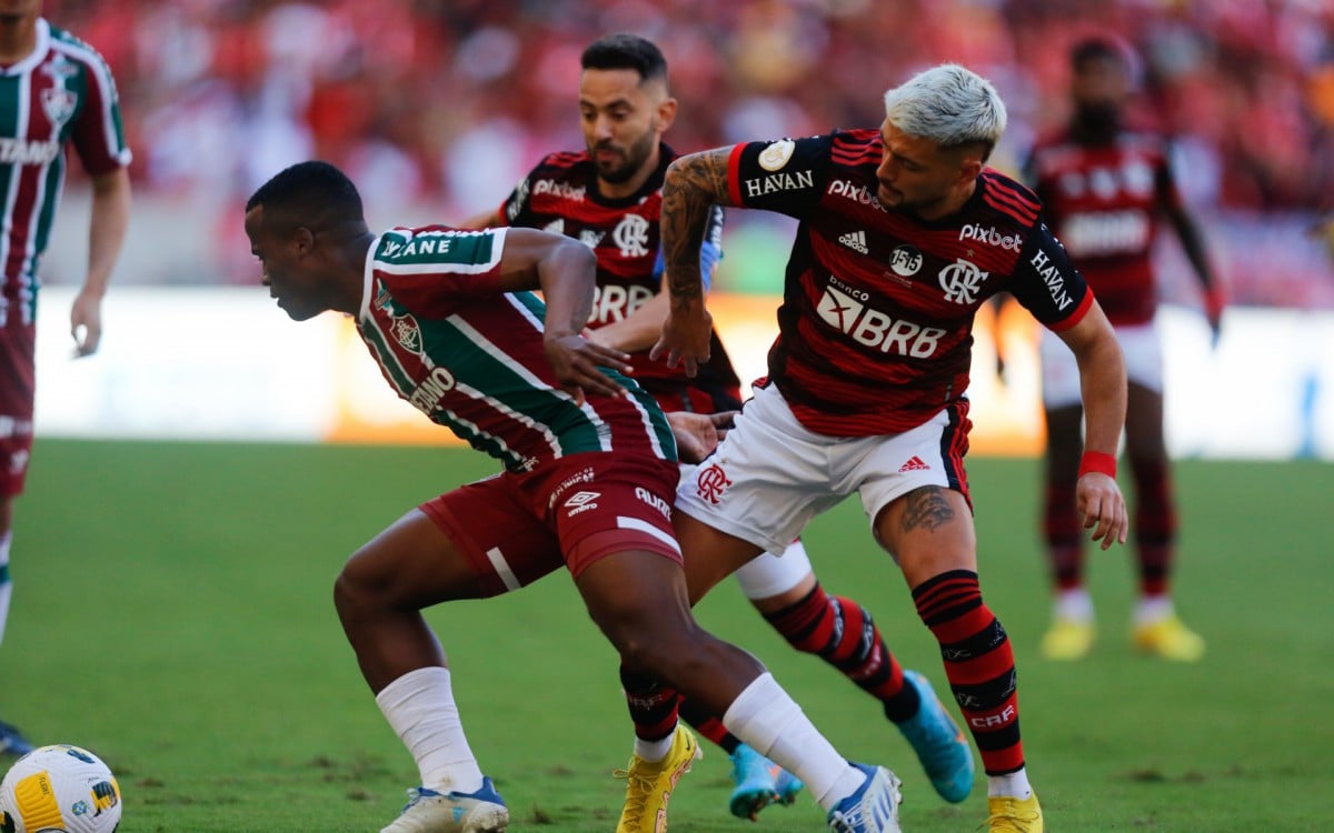 Flamengo x Fluminense - Campeonato Brasileiro - Maracanã - 18-09-2022- - Gilvan de Souza/Flamengo