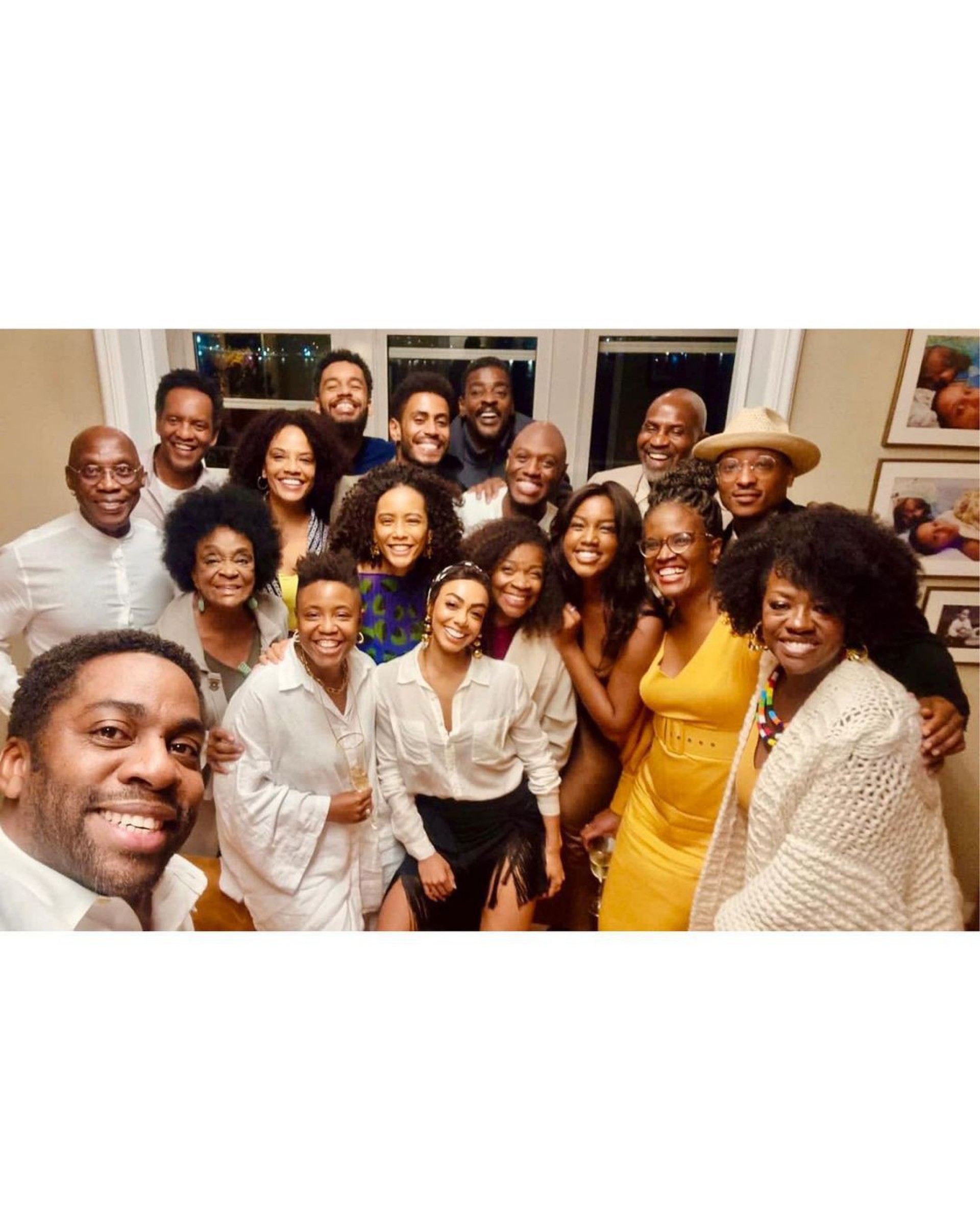 Taís Araújo, Lázaro Ramos e mais artistas se reúnem com Viola Davis no Brasil - Reprodução do Instagram