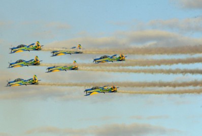 Força Aérea abre portas de Base Aérea de Brasília para exposição