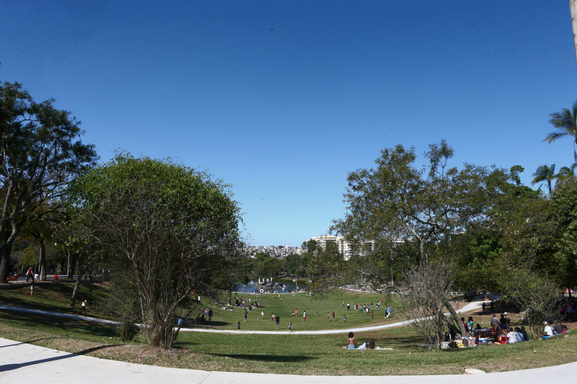 Quinta da Boa Vista, no bairro de São Cristóvão, na Zona Norte - Cleber Mendes / Agência O Dia