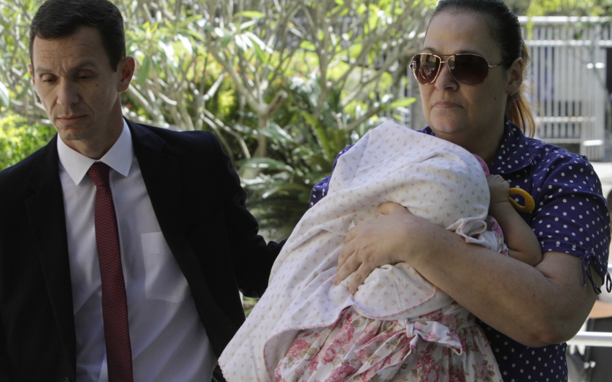 Justiça decide caso do bebê de Jéssica Jordão e Victor Passobom  - Marcos Porto