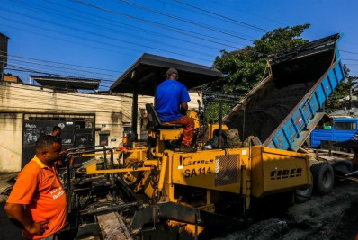 Obras de infraestrutura acontecem em diversos bairros de Belford Roxo