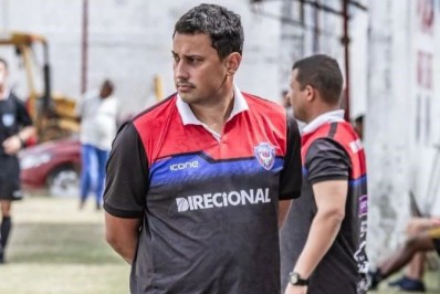 SE Belford Roxo demite o técnico Diego Brandão e seu auxiliar