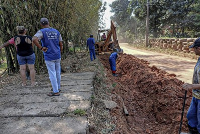 AMAE realiza serviços de manutenção em diversas localidades do município