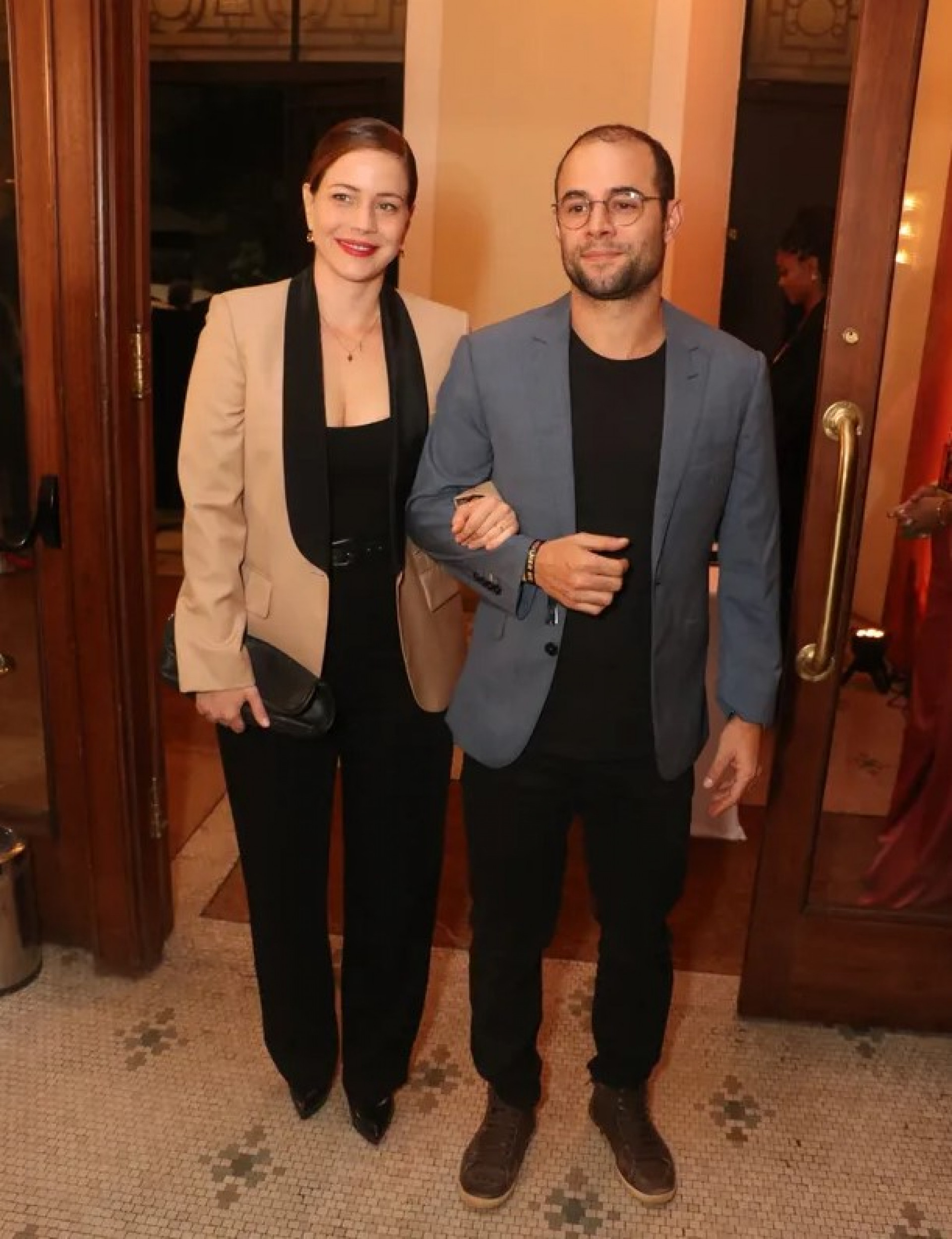 Leandra Leal e Guilherme Burgos - Marcelo Sá Barretto e Rogério Fidalgo/AgNews