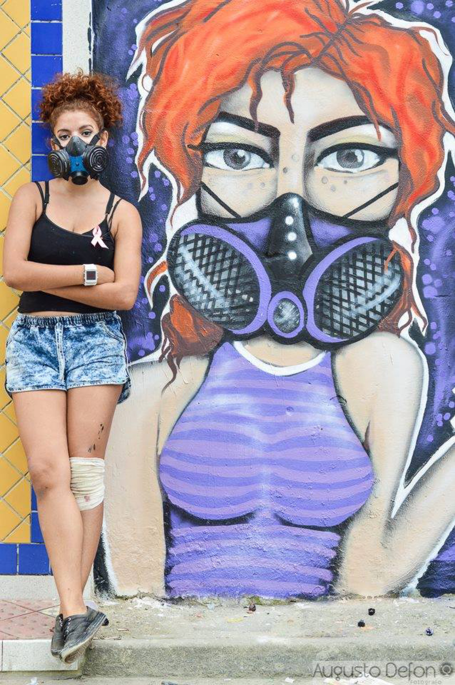 Priscila Rooxo, &eacute; natural de Mesquita, traz nos tra&ccedil;os da sua arte como ponto importante para valoriza&ccedil;&atilde;o da autoestima da mulher perif&eacute;rica - Divulga&ccedil;&atilde;o