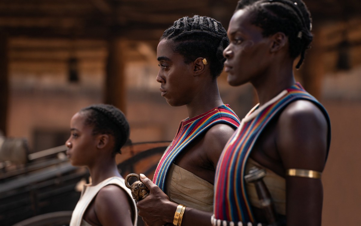 Thuso Mbedu, Lashana Lynch e Sheila Atim refor&ccedil;am o elenco de 'A Mulher Rei' - Divulga&ccedil;&atilde;o/Sony/Ilze Kitshoff