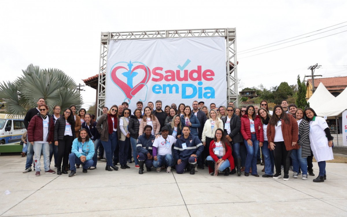 Saúde em Dia percorre o município até 5 de outubro - Divulgação