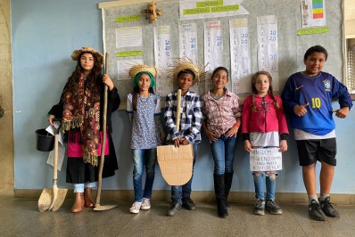 Alunos de Barra Mansa participam de gincana sustentável