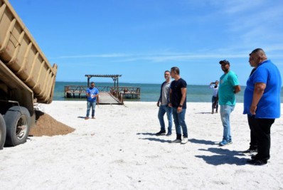 Iguaba Grande dá início à engorda e revitalização da orla