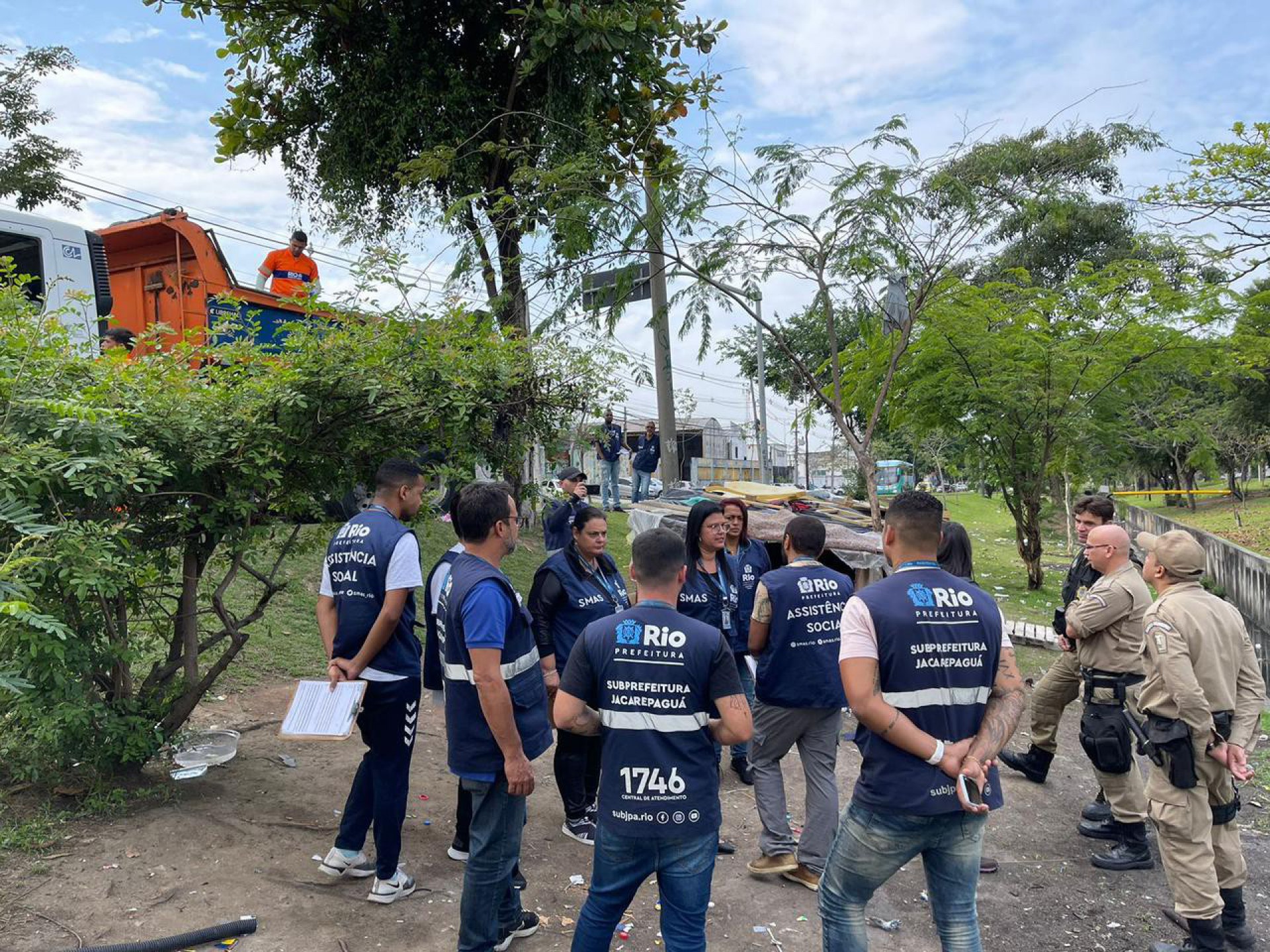 Subprefeitura de Jacarepaguá intensifica ações com pessoas em situação de rua  - Divulgação