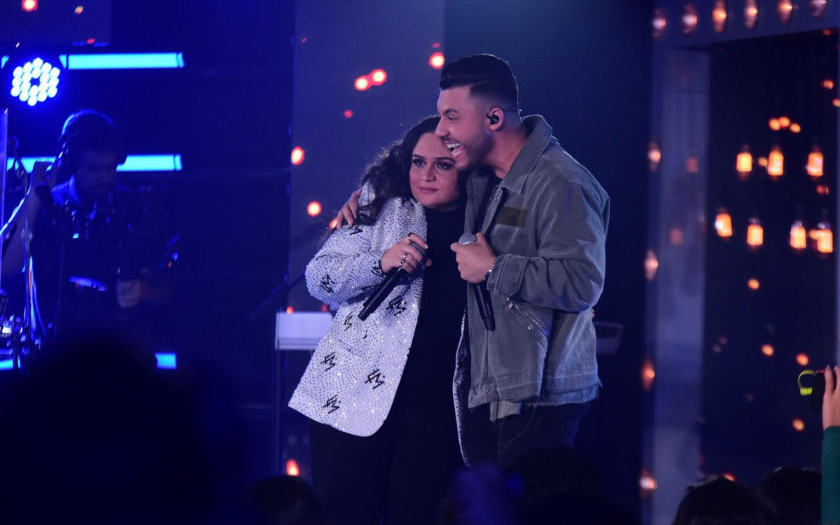 Luiza Martins recebe Murilo Huff, ex de Mar&iacute;lia Mendon&ccedil;a