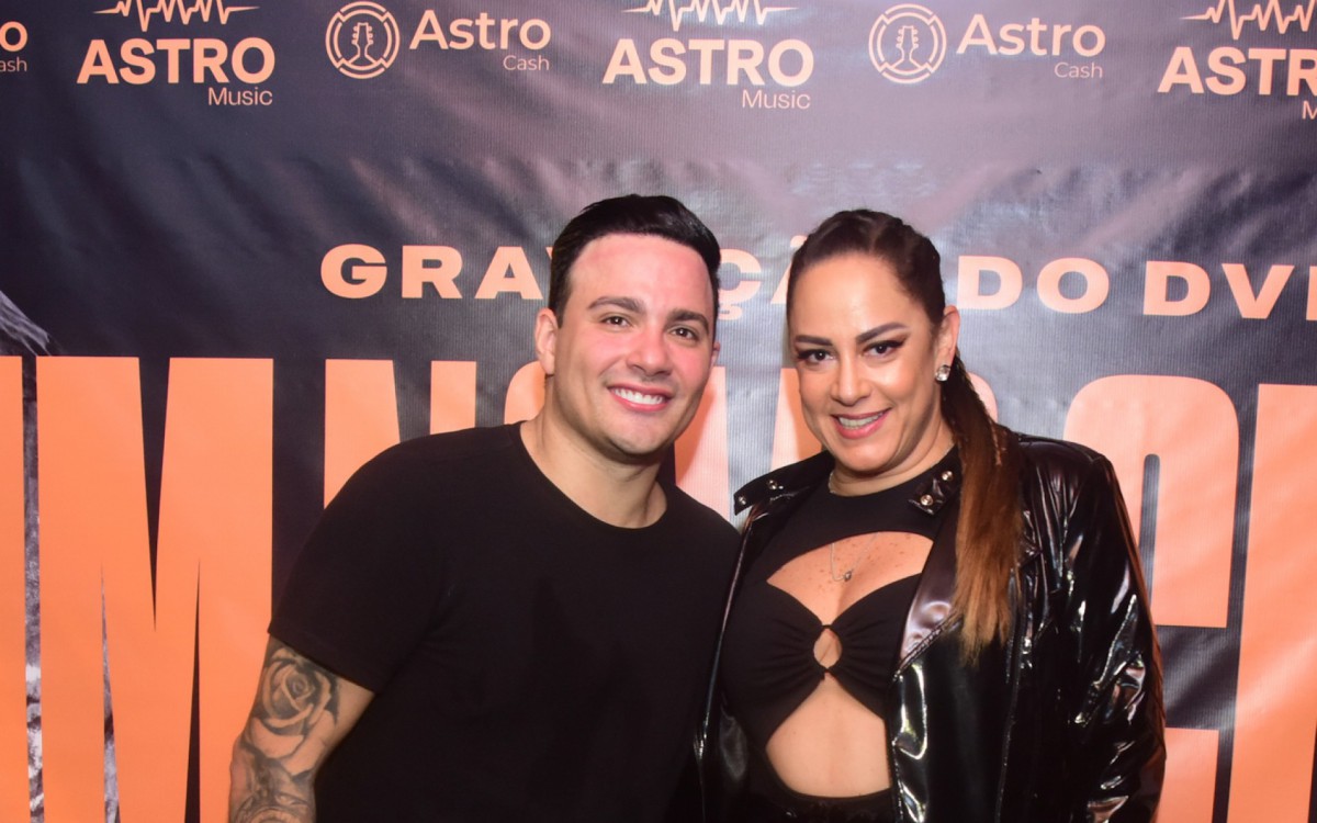 Gustavo Moura e Silvia Abravanel