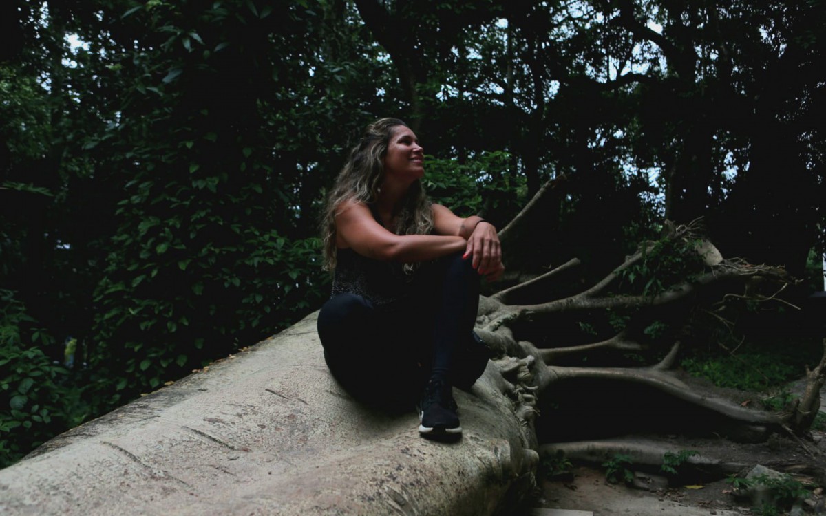 Moradora de Bras&iacute;lia, Adriana Borba curtir&aacute; o in&iacute;cio da primavera no Rio  - Cleber Mendes / Ag&ecirc;ncia O Dia