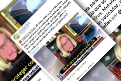 É enganoso que ex-funcionária da Casa Branca tenha confessado que as vacinas não protegem contra a covid-19