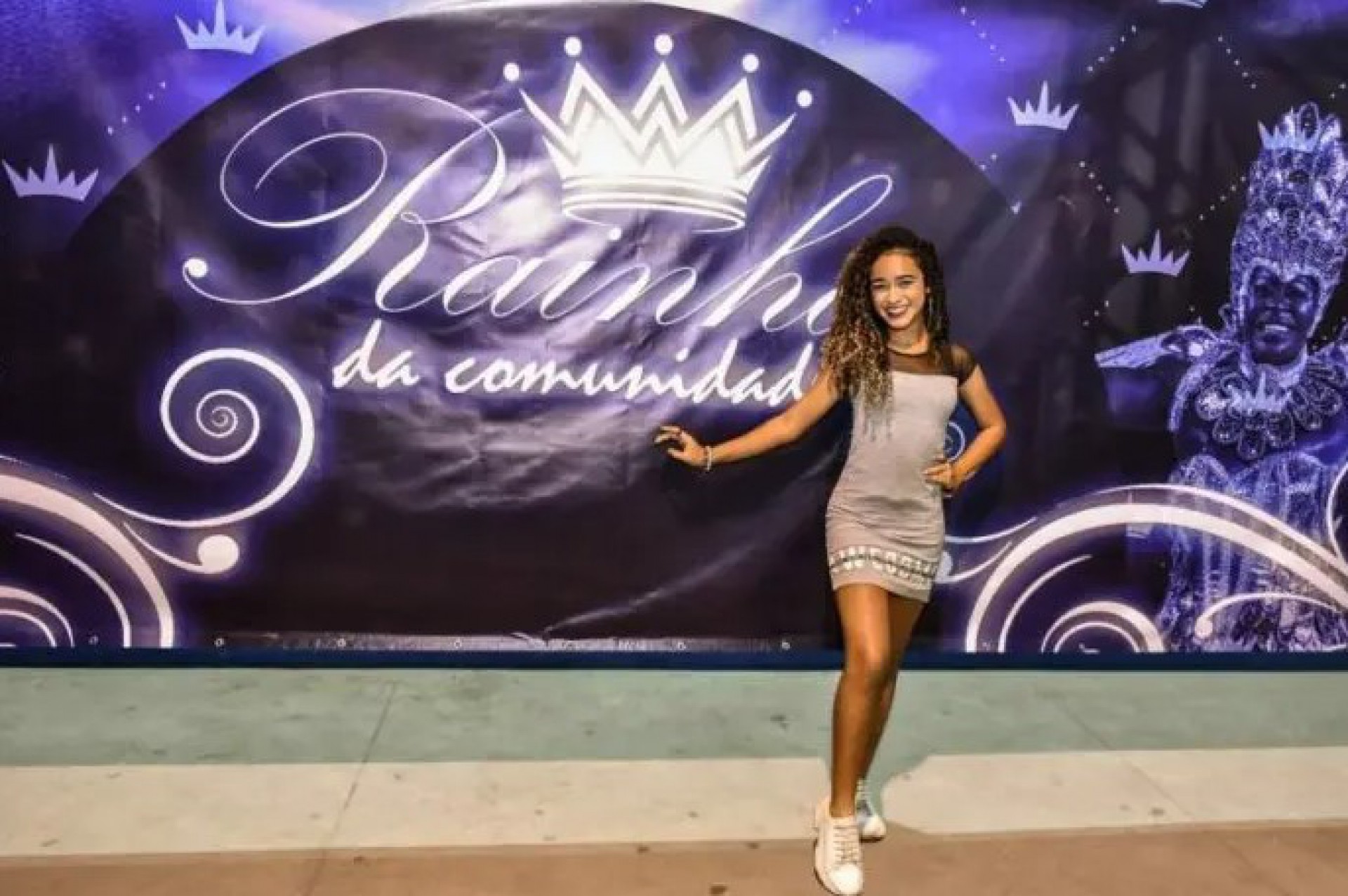 Candidata Thayane Vitória Gávea Cardoso (Thata Gávea)
 - Divulgação Beija-Flor