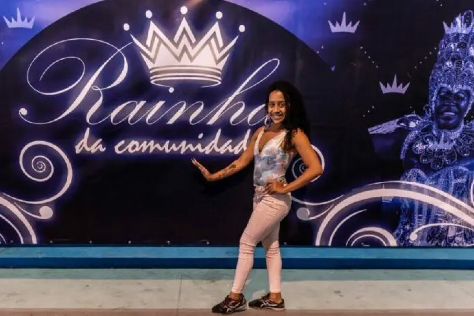 Candidata Melck Peixoto Ferreira
 - Divulgação Beija-Flor