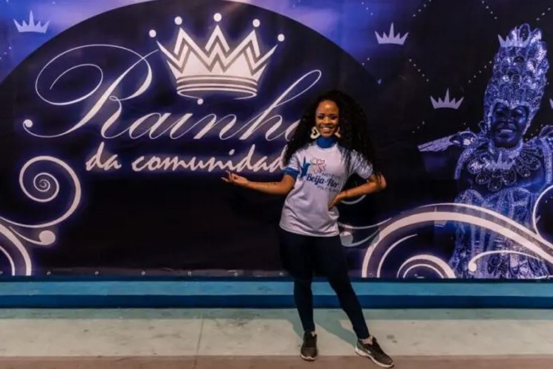 Candidata Lorrayne Alexandra da Silva Maria
 - Divulgação Beija-Flor