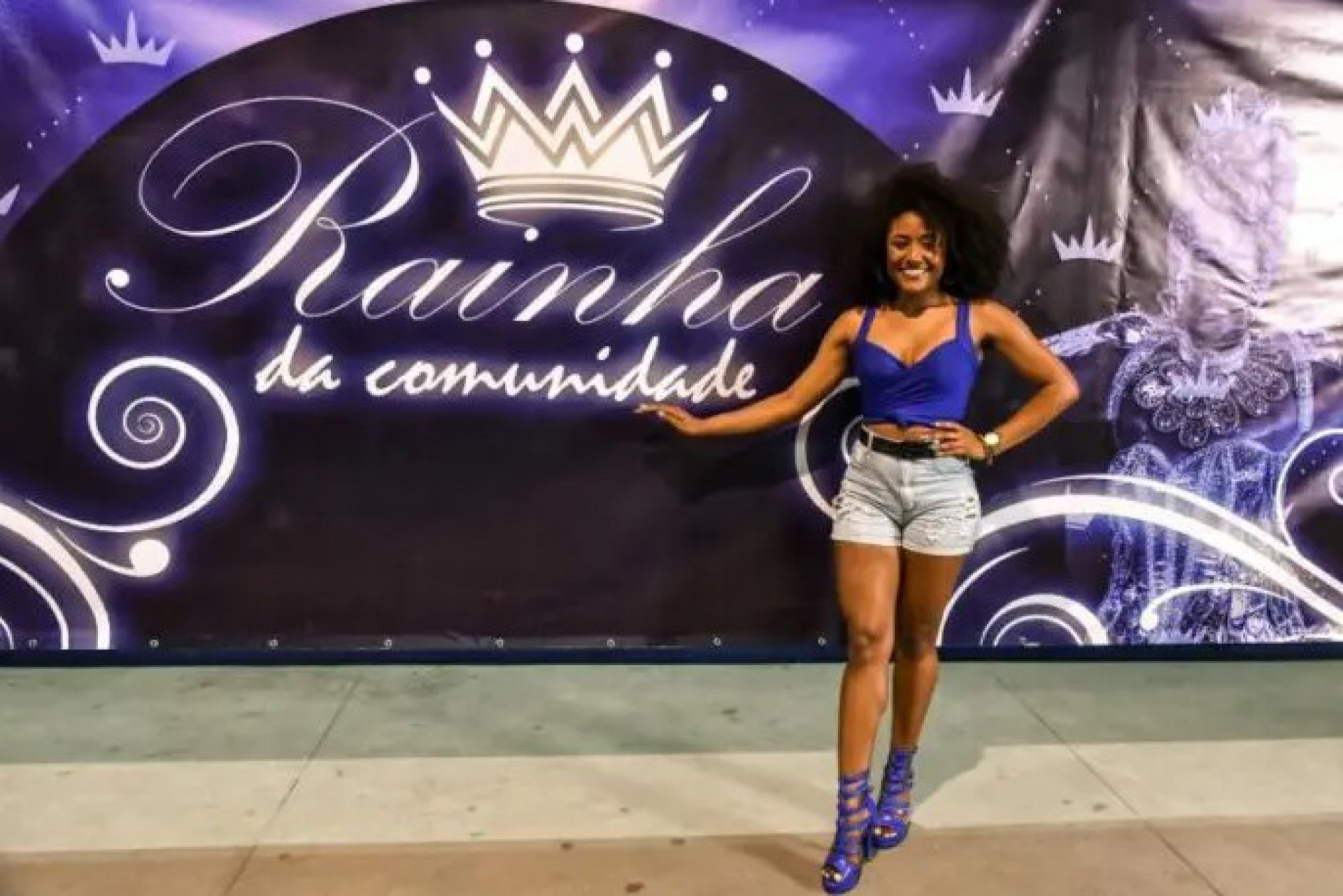 Candidata Elisa Oliveira da Silva
 - Divulgação Beija-Flor