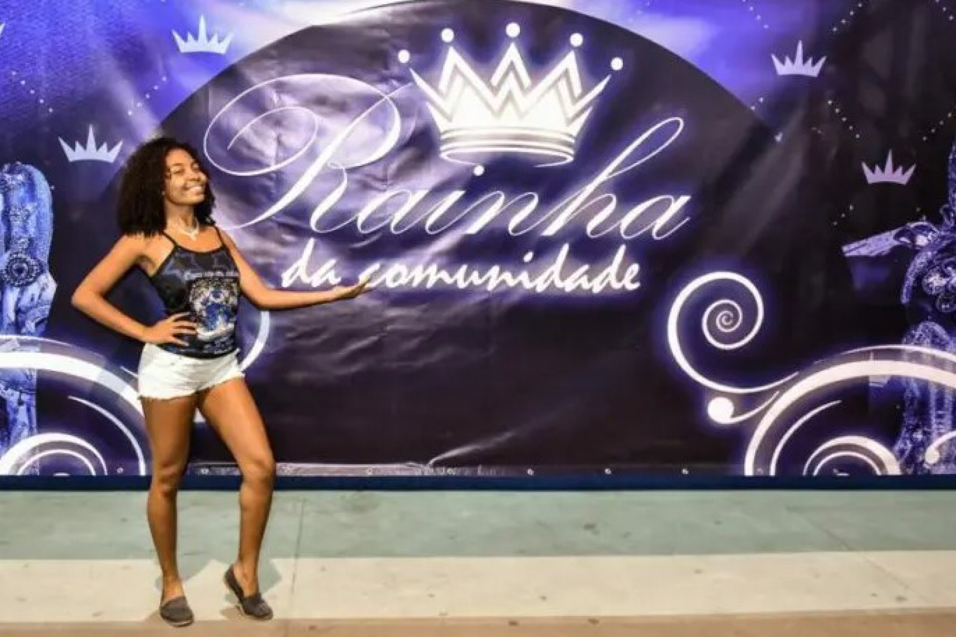 Candidata Ana Beatriz Ventura Maria
 - Divulgação Beija-Flor