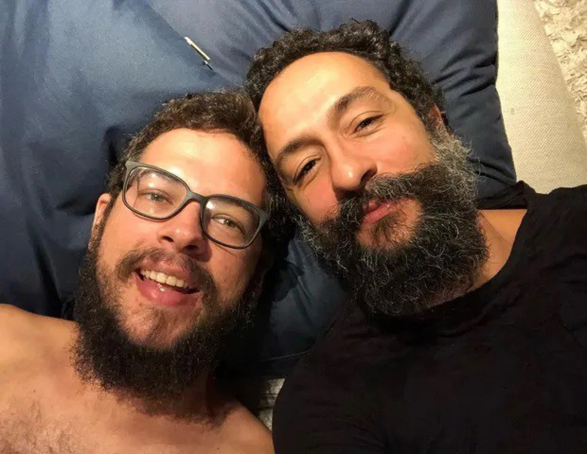 Irandhir Santos se declara para o marido, Roberto Efrem Filho - Reprodução / Instagram