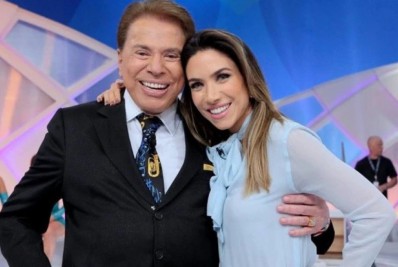 Patrícia Abravanel não segura a emoção com homenagem a Silvio Santos