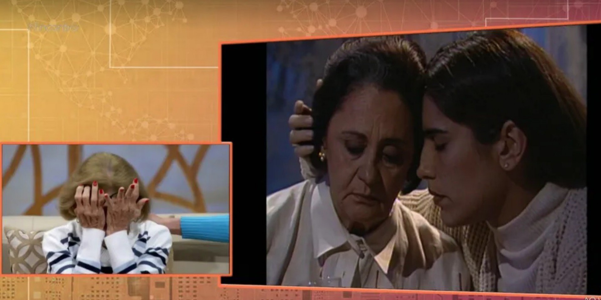 Laura Cardoso se emociona no 'Encontro', da TV Globo - Reprodução de vídeo/ TV Globo