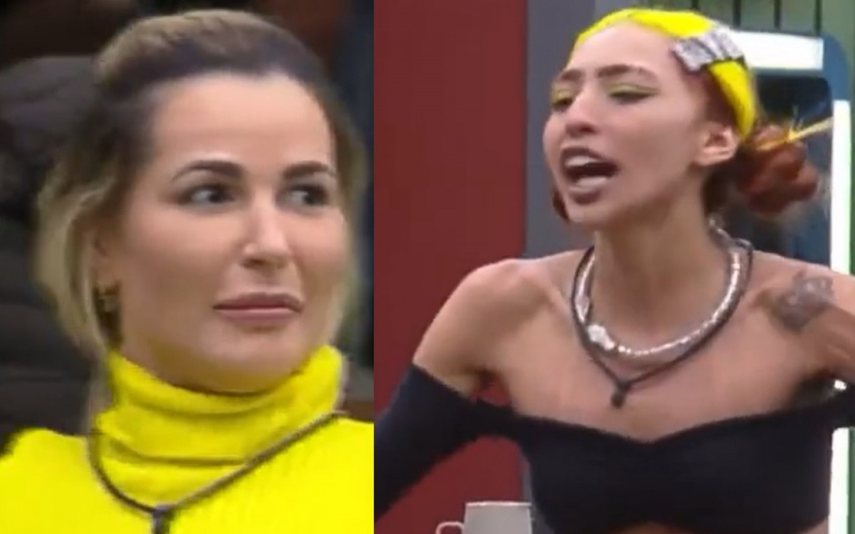 Deolane e Ruivinha de Marte discutem em "A Fazenda"