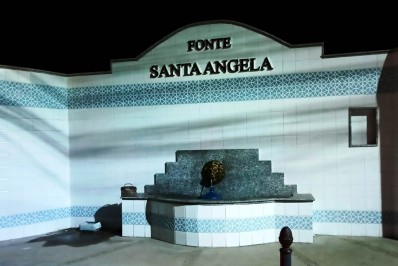 Fonte Santa Angela é reformada com obra doada ao Município pela iniciativa privada