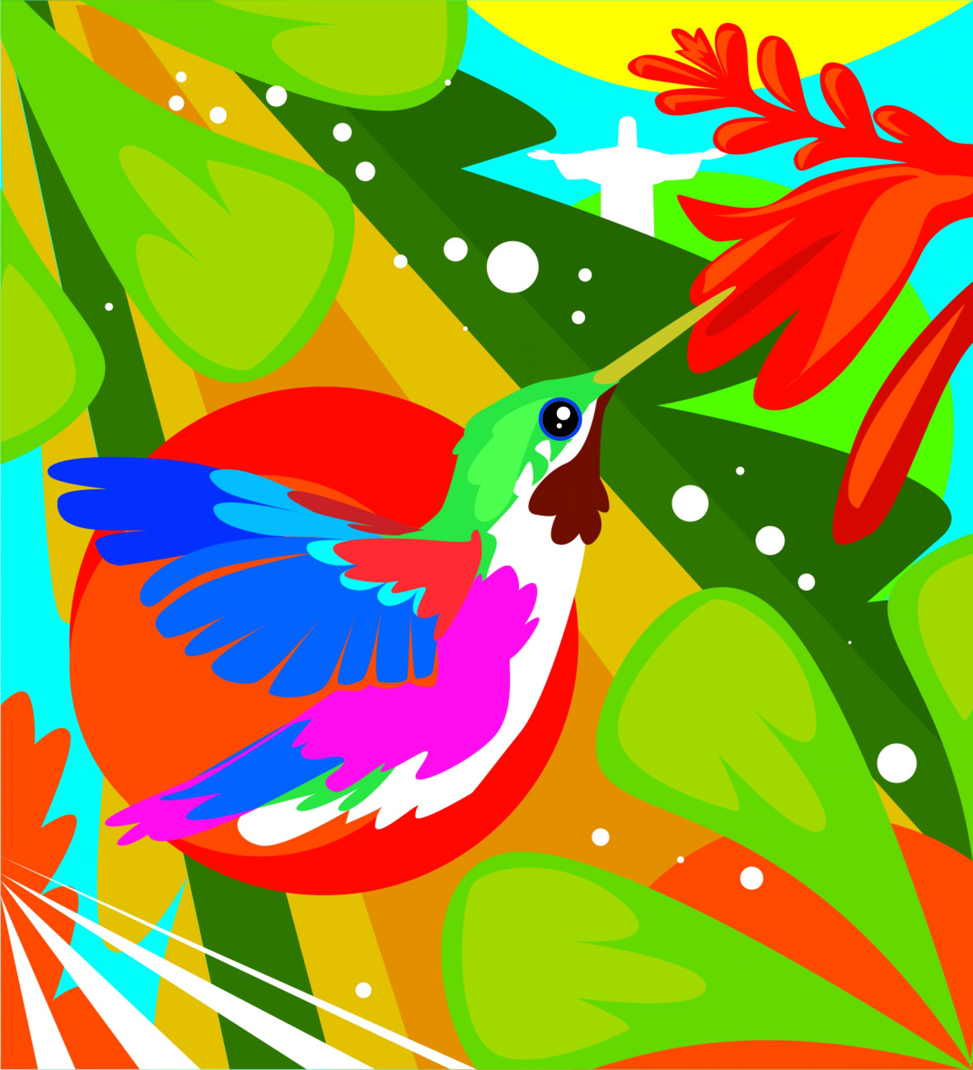 Arte coluna Padre Omar 24 setembro