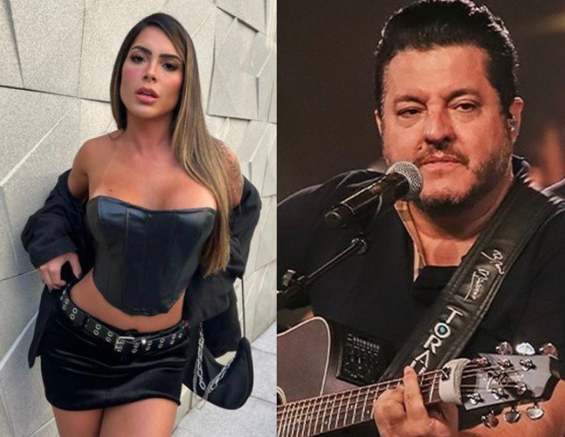 Bruno, da dupla com Marrone', usa indevidamente foto de Luana Targino - Reprodução do Instagram