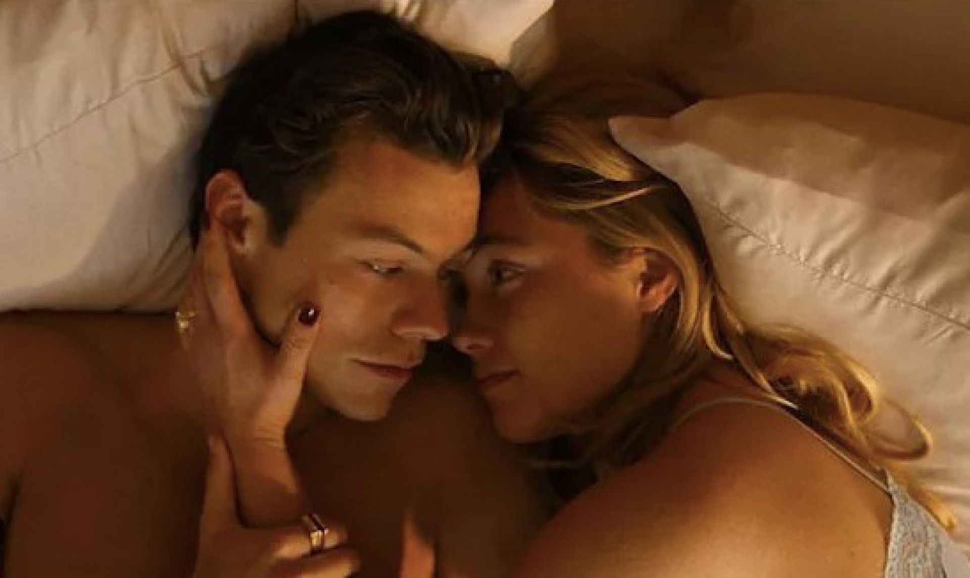 Harry Styles e Florence Pugh em 'Não Se Preocupe, Querida' - Reprodução/Instagram