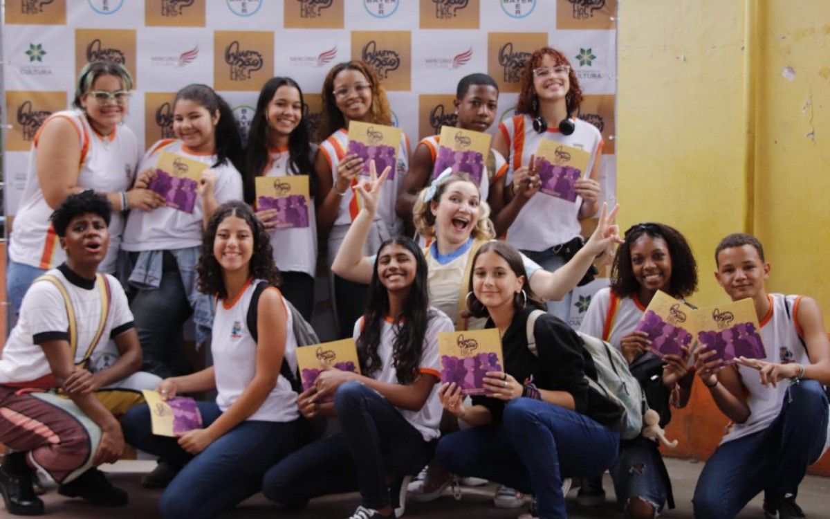 O projeto "Quem s&atilde;o Elas" teve como um dos objetivos incentivar a leitura