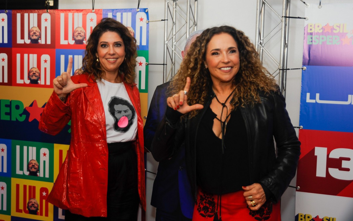 Daniela Mercury e Malu Verçosa - Foto: Eduardo Martins / Agnews 